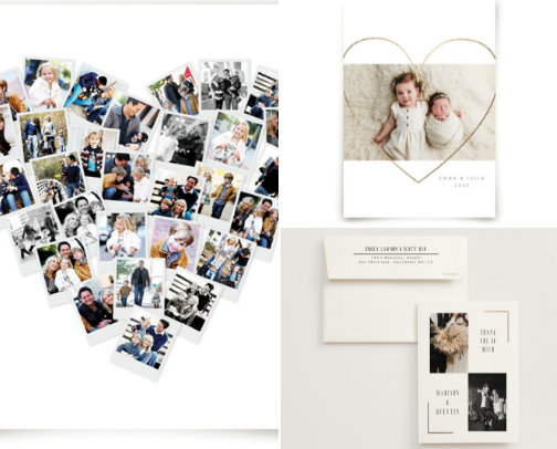 MINTED cover photo collage