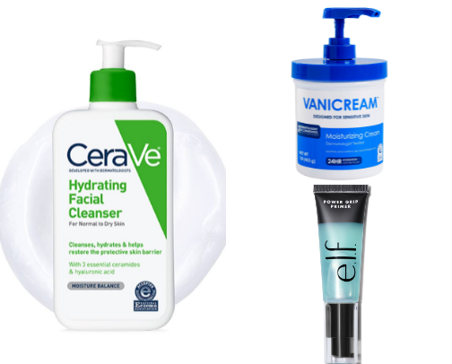 Beauty products I actually recommend cover photo collage