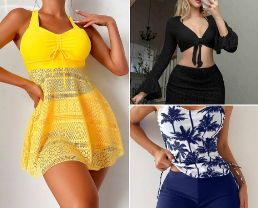 SHEIN Modest Swimwear Picks for Shy and Conservative Girls cover photo collage