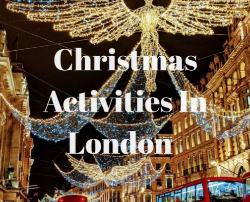 Christmas activities in London cover photo collage