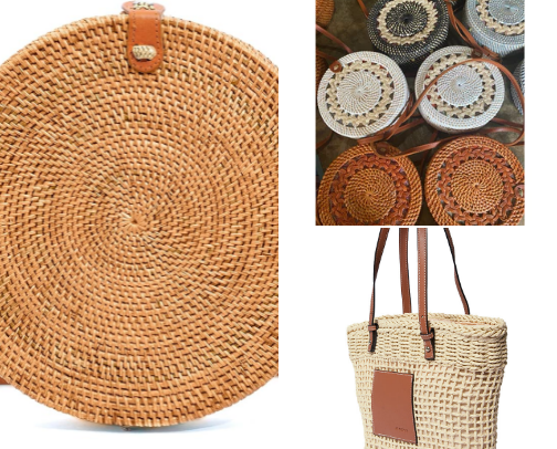 Indonesian Rattan Bags Loved Worldwide cover photo collage