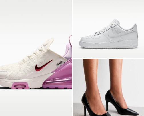 My favourite and comfortable shoes cover photo collage