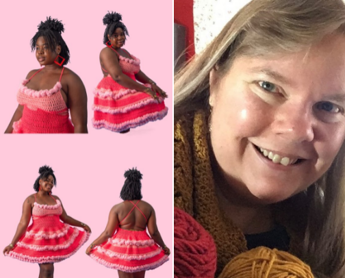 CROTCHETED FASHION cover photo collage