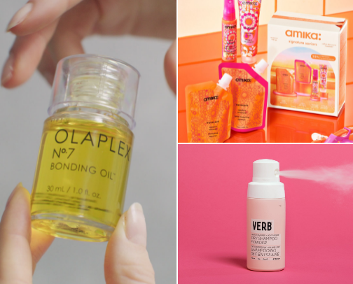 Products that will leave your hair happy :) cover photo collage