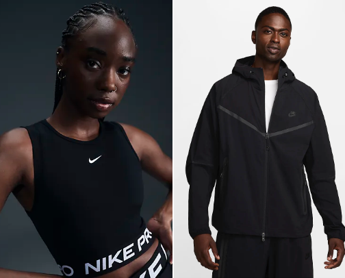 NIKE cover photo collage
