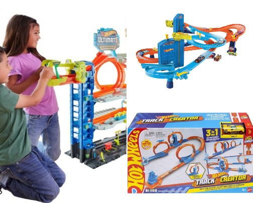 Hot Wheels let’s race! The Best of Hot Wheels toys. cover photo collage