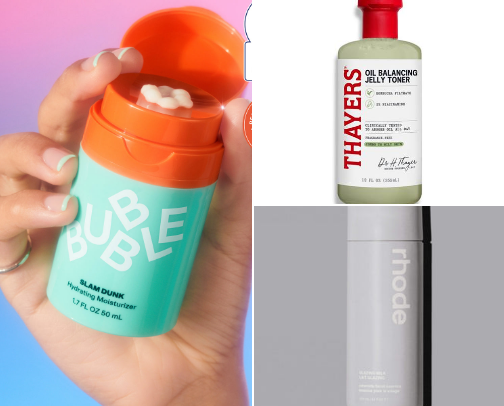 Lightweight skincare for sensitive skin cover photo collage
