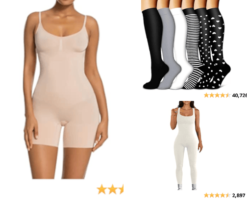 Compression Socks and Body Wear! Must Have! cover photo collage