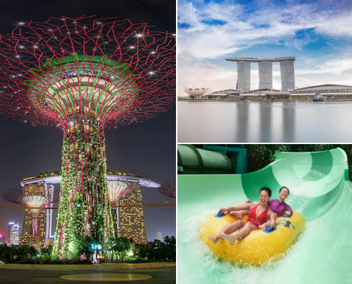 Singapore Best Places cover photo collage