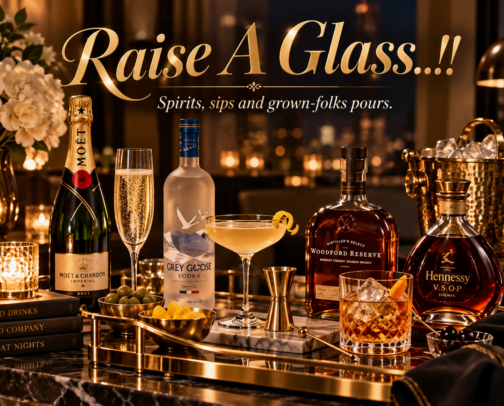 Raise A Glass...!! cover photo collage