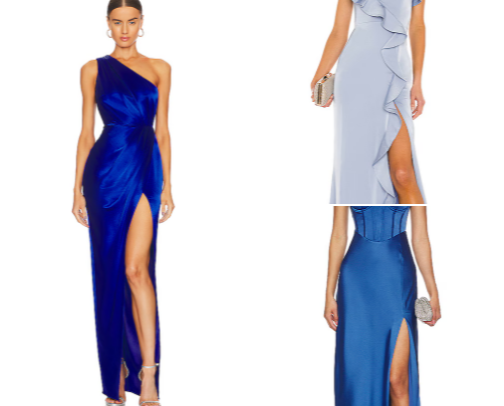 Blue dresses 💙🔷️🔹️ cover photo collage