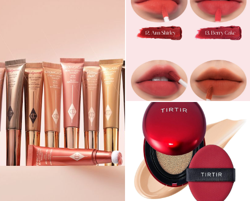 What you’ll find in my makeup collection, where every product is selected with passion and precision, designed to enhance your natural beauty. ✨💄 cover photo collage
