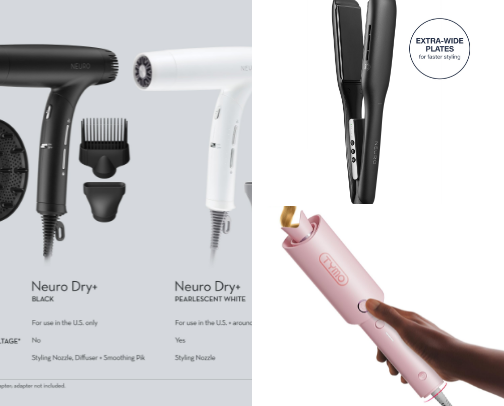 Hair Tools cover photo collage