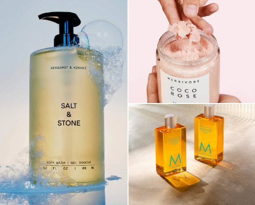 Soft skin to the touch🛁🧼 cover photo collage