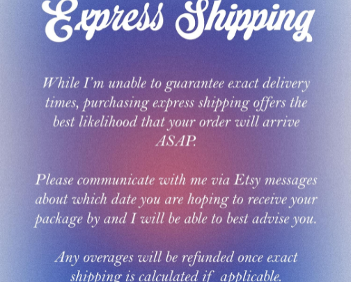Expedited Shipping cover photo collage