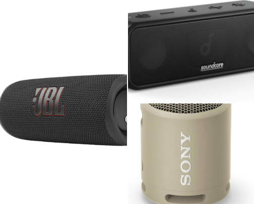 Top Portable Bluetooth Speakers cover photo collage