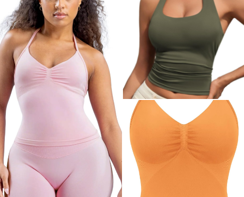 Actually Affordable and Cute Gym Clothes (from a girly who has been powerlifting for 5+ years) cover photo collage