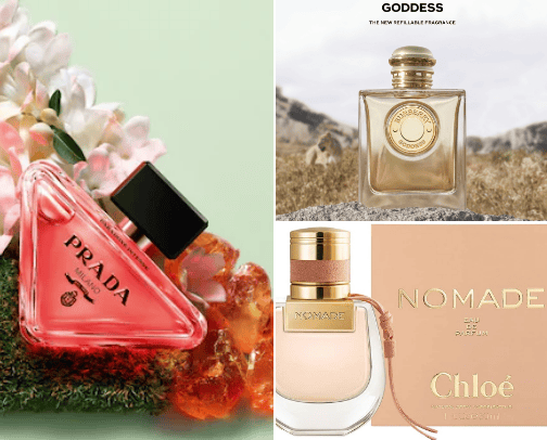 Smell like a goddess 🤩 cover photo collage