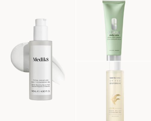 Bye-Bye Tight Skin: Best Cleansers for Dry & Sensitive Types cover photo collage