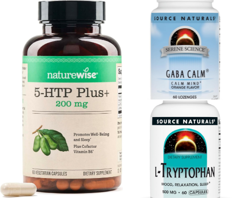 Supplements for Anxiety cover photo collage