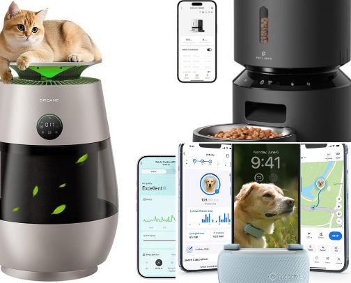 Genius Amazon Pet Gadgets You Didn't Know You Needed cover photo collage