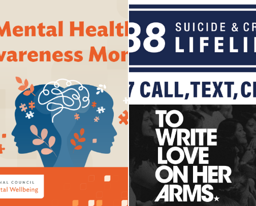 Suicide prevention and awareness 💔 cover photo collage