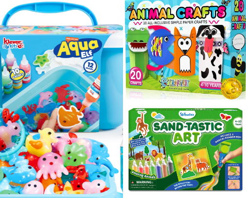 The best crafts for your littles! cover photo collage