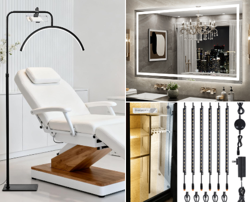 Modern Med Spa Interior Accents I Use To Create An Expensive Sanctuary cover photo collage