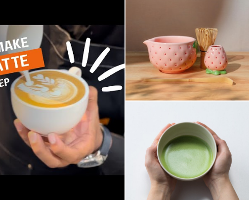 Coffee & Matcha at Home - Building your Kit cover photo collage