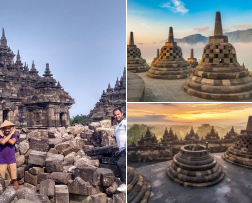 " A lovely tourist destination with a joyful atmosphere that attracts many of visitors " cover photo collage