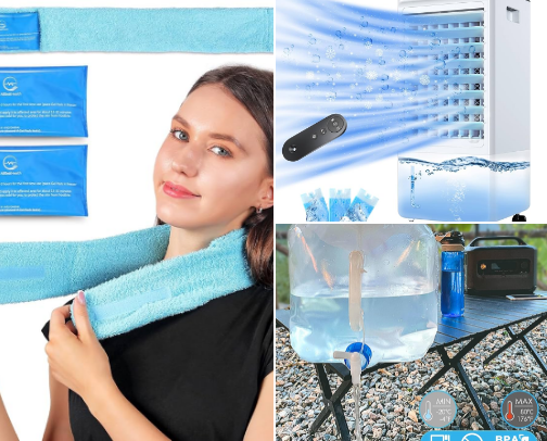 Heatwave Survival Kit: Top Essentials You Need Before the Next Heat Alert cover photo collage