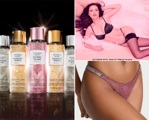 Victoria’s secret 2025 Runway watch Needs cover photo collage