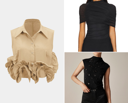 Fun capsule wardrobe items cover photo collage