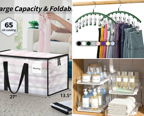 Real People Home Organzation Finds cover photo collage