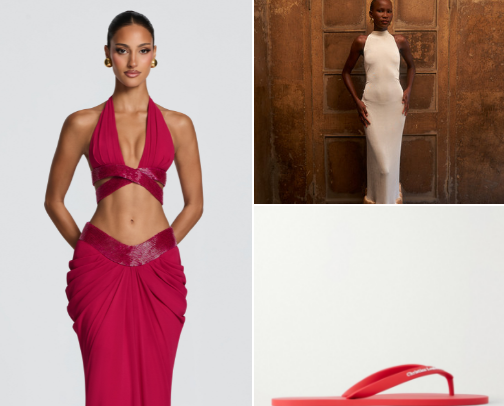 Inspired By Celebrity and Designer Fashion Picks cover photo collage