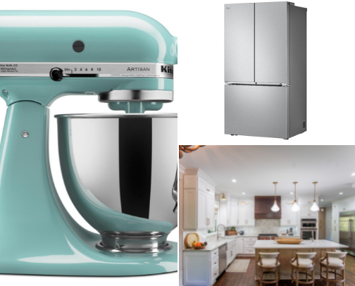 Home goods cover photo collage