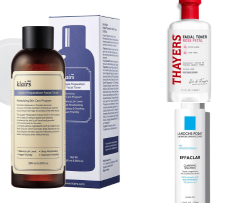 My Favorite Toners for Oily and Acne-Prone Skin cover photo collage