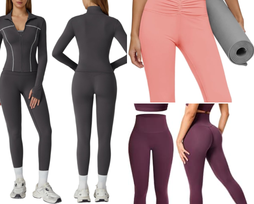 Matching Workout Sets I'm Obsessed With cover photo collage
