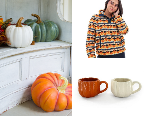 It smells like fall.  Give me all of the pumpkins, fallen leaves, sweater weather, football, and pumpkin spice lattes.  I'm here for it 🎃🍁🍂 cover photo collage
