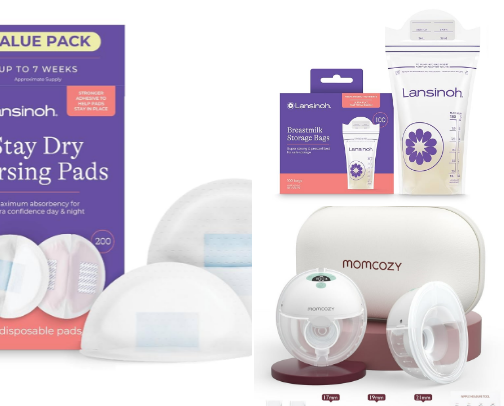 Breastfeeding mama? I got you!! cover photo collage