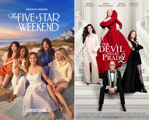 New Releases, Big Screen & Small cover photo collage
