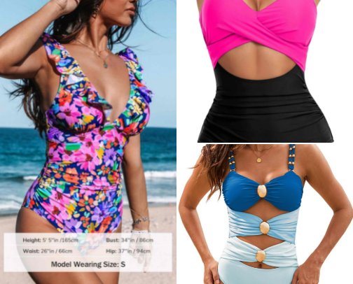 Swim Suit Wishlist cover photo collage
