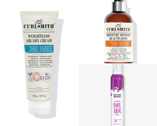 Wavy / Low Porosity Hair Products cover photo collage