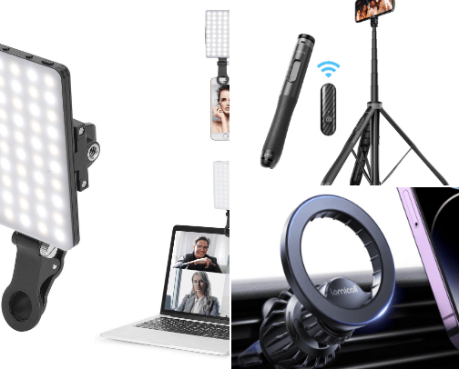 VLOGGER ESSENTIALS cover photo collage
