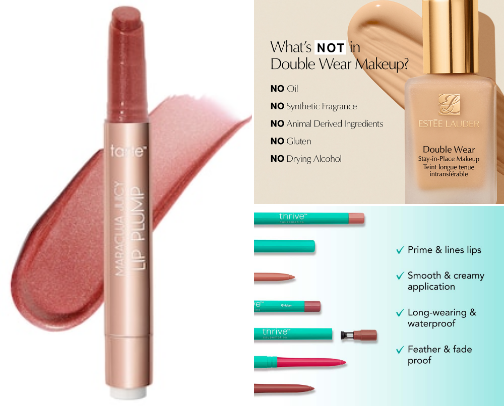 My favorite beauty recs cover photo collage