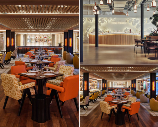 Café Louis Vuitton cover photo collage