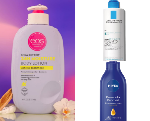 Best body lotion cover photo collage