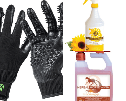 Grooming tools / products cover photo collage