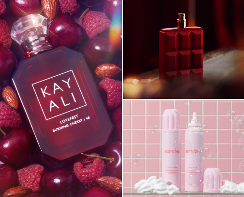 How to smell like CHERRIES 🍒 cover photo collage