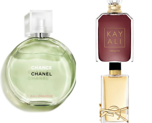my all time favourite and most complimented perfumes cover photo collage